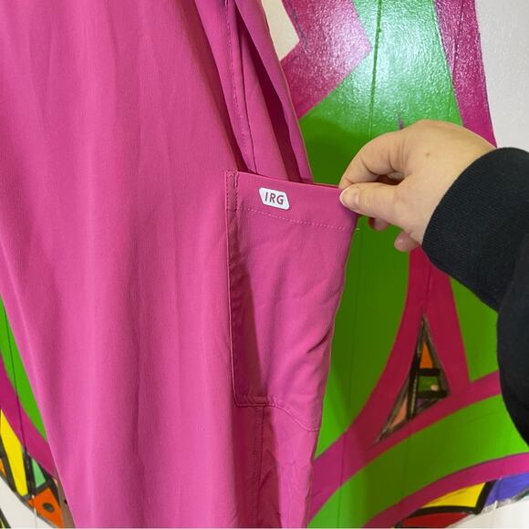 Elevate by IRG, Bright Pink Scrub Pants. Size 2XT. In excellent condition! - Picture 2 of 5